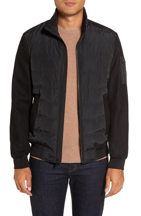 black michael kors jacket mens|Michael Kors black puffer coat.